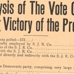 Stone Harbor Museum Minute #43 Stone Harbor Election Security in 1914