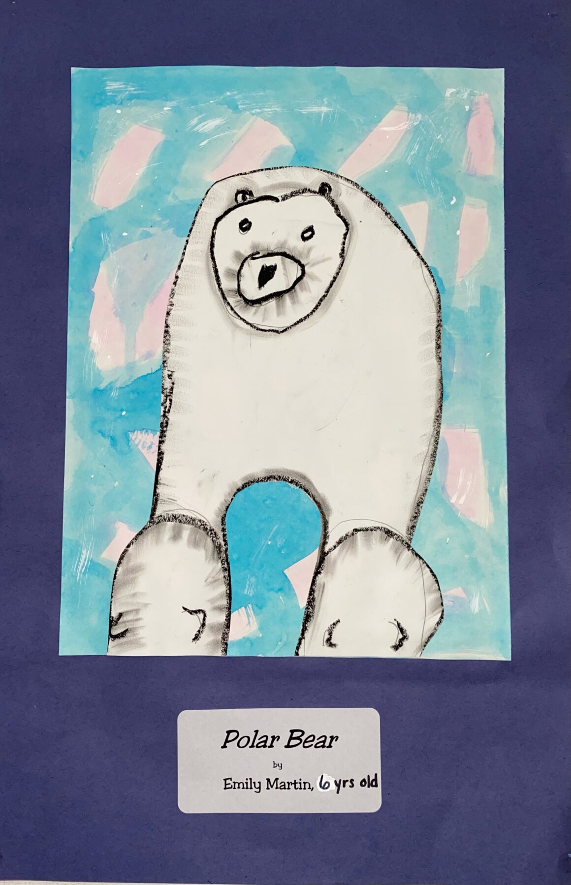 #3 – Polar Bear – Emily Martin – 6 Years Old