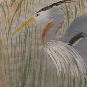 #6 – Great Blue Heron in the Wetlands – JoAnn Tutino – Adult