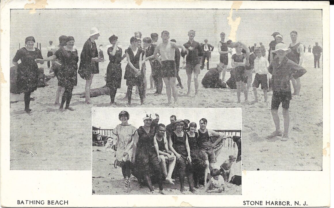 #7 – The Highlight of Swimwear Fashion at Stone Harbor – Circa 1915