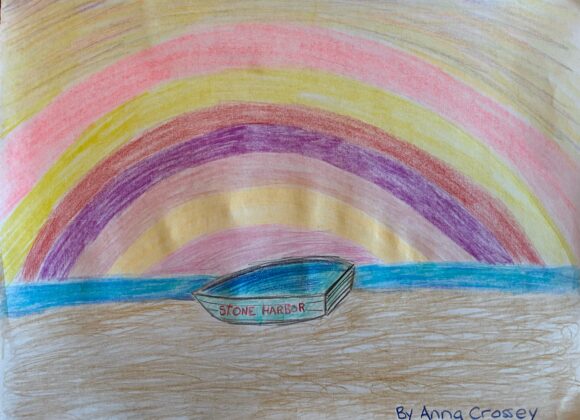 #4 – Anna Crossey – Age 8 – Cotton Candy Sunset