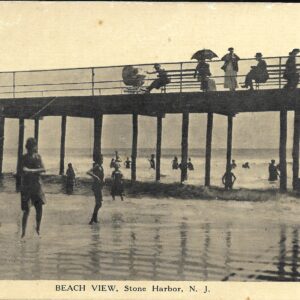 No. 45  A BRIEF STUDY OF 3 POST CARDS DEPICTING THE BOARDWALK CIRCA 1917 AT STONE HARBOR, N. J.
