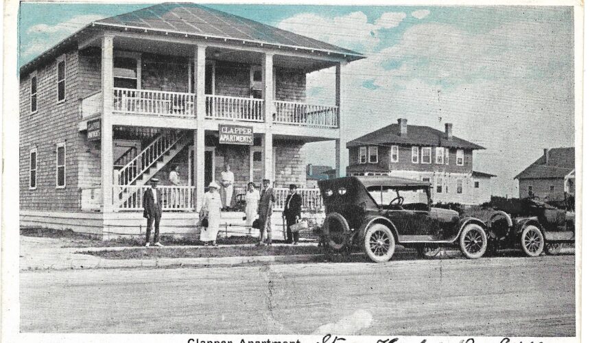 No. 43 WHO CAN HELP US IDENTIFY THE LOCATION AND/OR ANY INFORMATION ABOUT THE CLAPPER APARTMENT HOUSE IN STONE HARBOR? No. 43 WHO CAN HELP US IDENTIFY THE LOCATION AND/OR ANY INFORMATION ABOUT THE CLAPPER APARTMENT HOUSE IN STONE HARBOR?
