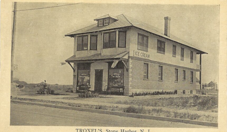 No. 44 DAVID TROXEL: NOTED BUSINESSMAN  AND TROXEL’S VARIETY STORE IN  STONE HARBOR, N. J.