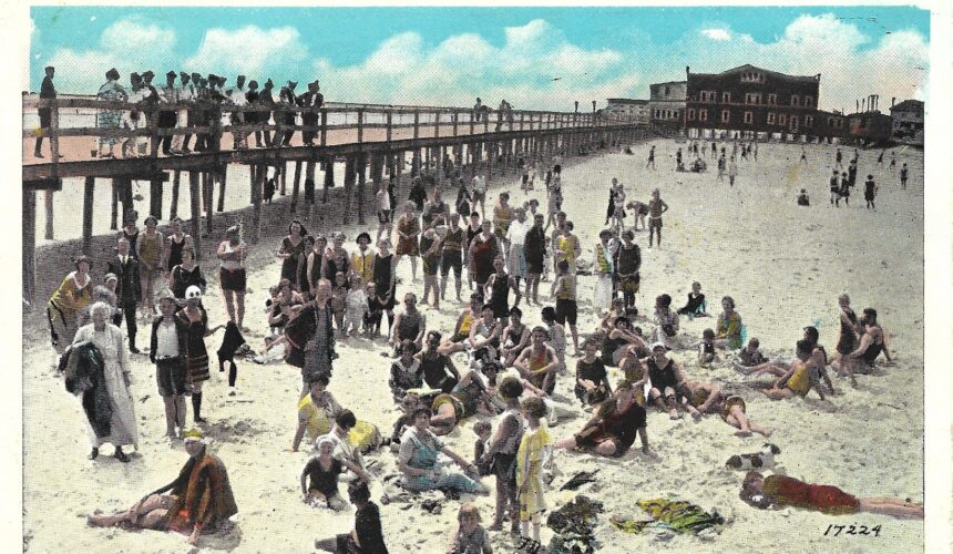 No. 55  A PROMOTIONAL PIECE  ADVERTISING STONE HARBOR, NEW JERSEY AS “THE BEST FAMILY RESORT” 1926