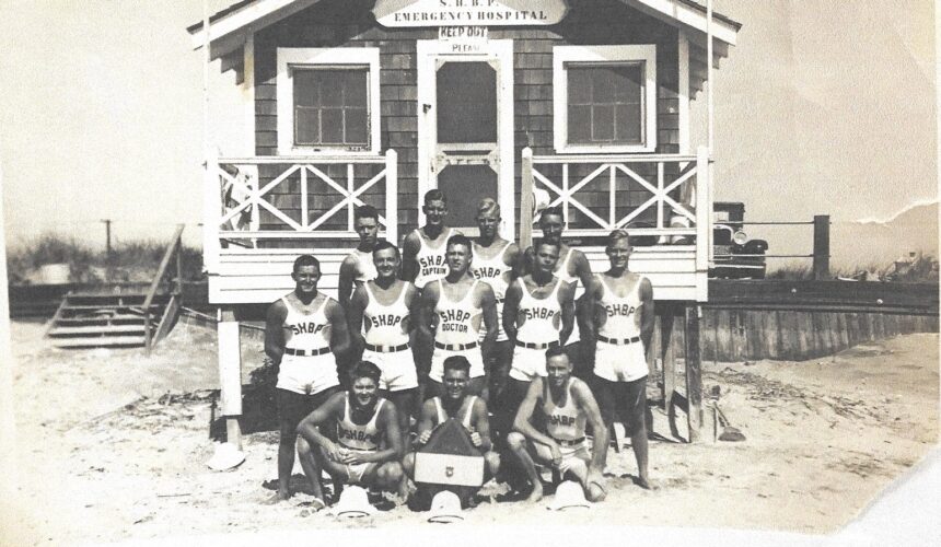 Picture of the Day No. 35 – 108th Street Stone Harbor Beach Patrol Station Summer of 1930