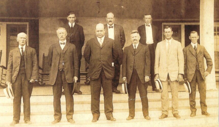Picture of the Day No. 44 –  The First Stone Harbor Borough Council in 1914