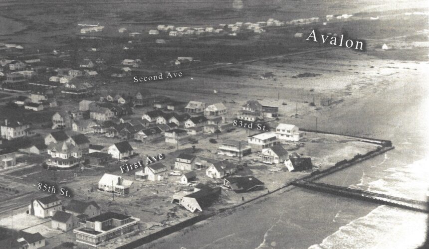 Picture of the Day No. 103 – “AFTERMATH OF ‘THE GREAT STORM OF 1962’ AT STONE HARBOR, N. J.”