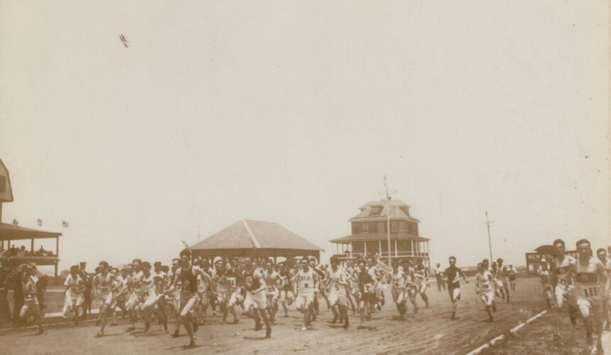 PICTURE OF THE DAY No. 123 – “A HIGHLY CELEBRATED MARATHON RUNNING RACE AT STONE HARBOR, N. J.